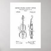 Patent - Violin - Poster (Voorkant)