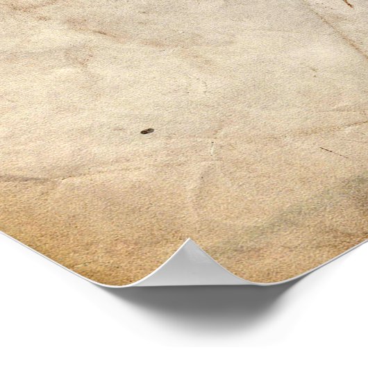 Patentafdrukken van een Scheerpenseel Poster (Hoek)