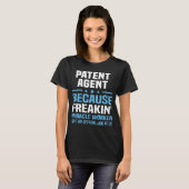 Patentagent T-shirt (Voorkant volledig)