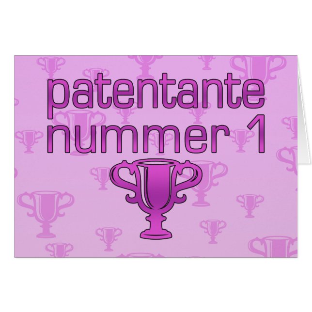 Patentante Nummer 1 (Voorkant Horizontaal)