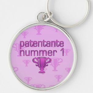 Patentante Nummer 1 Sleutelhanger