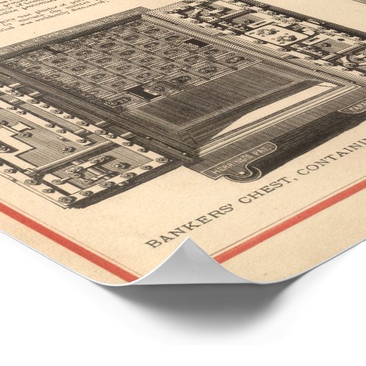 Patentkampioen haring Safes Poster (Hoek)