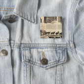 Patentkampioen haring Safes Vierkante Button 5,1 Cm (In situ)