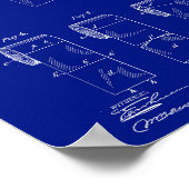  patentwandkunst: Toilet Paper, 1891 Poster (Hoek)