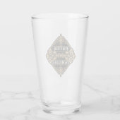 Pater Familias (vader van het gezin) Glas (Achterkant)