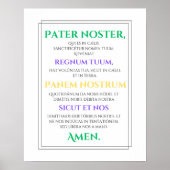 Pater Noster Print (Voorkant)
