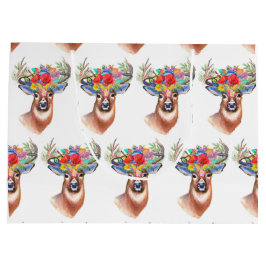 Paterna Flower Reindeer Kerstmis Magic Groot Cadeauzakje