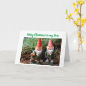 PATERNAL TWINS'CHRISTMAS WENST NAAR TWINE KAART (Gele Bloem)