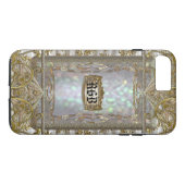 Paternost Monogram Plus Case-Mate iPhone Case (Achterkant (Horizontaal))