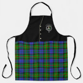 Paterson Clan Badge & Tartan Kilt Schort (Voorkant)