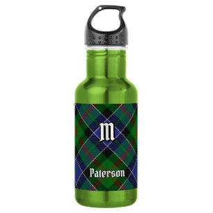 Paterson Clan Tartan Waterfles