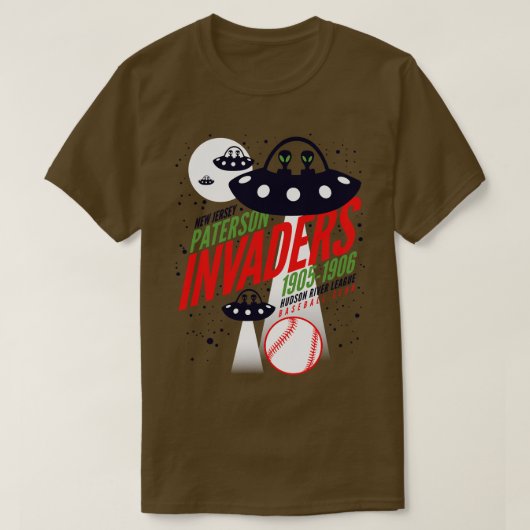 Paterson Invaders T-shirt (Design voorkant)