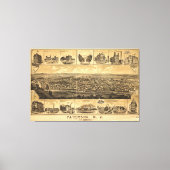 Paterson, New Jersey (1880) Canvas Afdruk (Voorkant)