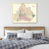 Paterson, New Jersey Canvas Afdruk (Insitu (Slaapkamer))