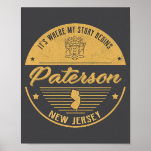 Paterson New Jersey Daar begint mijn verhaal _1 Poster