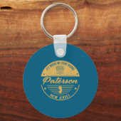 Paterson New Jersey Its Where My Story Begins  Sleutelhanger (Voorkant)