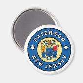 Paterson New Jersey Magneet (Voorkant / Achterkant)