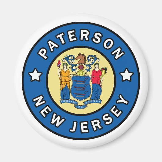 Paterson New Jersey Magneet (Voorkant)