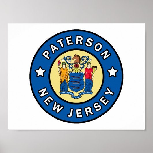 Paterson New Jersey Poster (Voorkant)