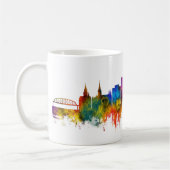 Paterson New Jersey Silhouette Koffiemok (Links)