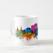 Paterson New Jersey Skyline Koffiemok (Voorkant links)