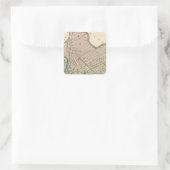 Paterson, New Jersey Vierkante Sticker (Tas)