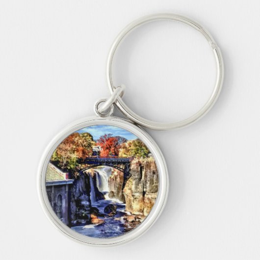 Paterson NJ - Paterson Great Herfsten Sleutelhanger (Voorkant)