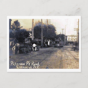 Paterson Plank Rd., Secaucus, New Jersey, Vintage Briefkaart