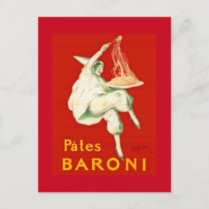 Pates Baroni Cappiello  reclame Briefkaart