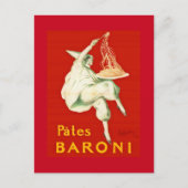 Pates Baroni Cappiello  reclame Briefkaart (Voorkant)