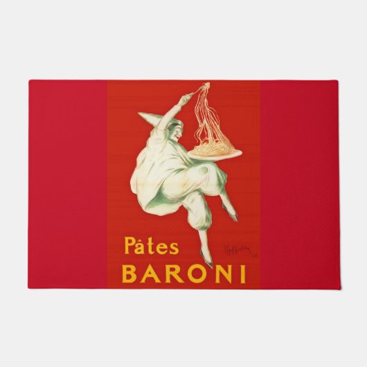 Pates Baroni Cappiello  reclame Deurmat (Voorkant)