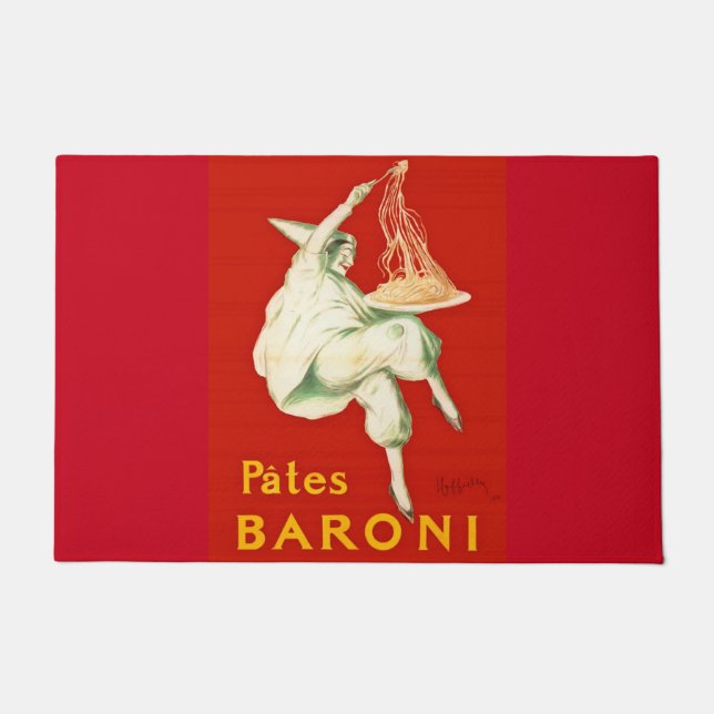 Pates Baroni Cappiello  reclame Deurmat (Voorkant)