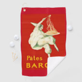 Pates Baroni Cappiello  reclame Golfhanddoek (Insitu)