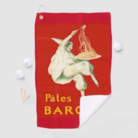 Pates Baroni Cappiello reclame Golfhanddoek (Insitu)