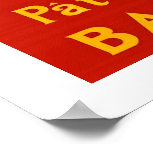 Pates Baroni Cappiello  reclame Poster (Hoek)