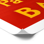 Pates Baroni Cappiello reclame Poster (Hoek)