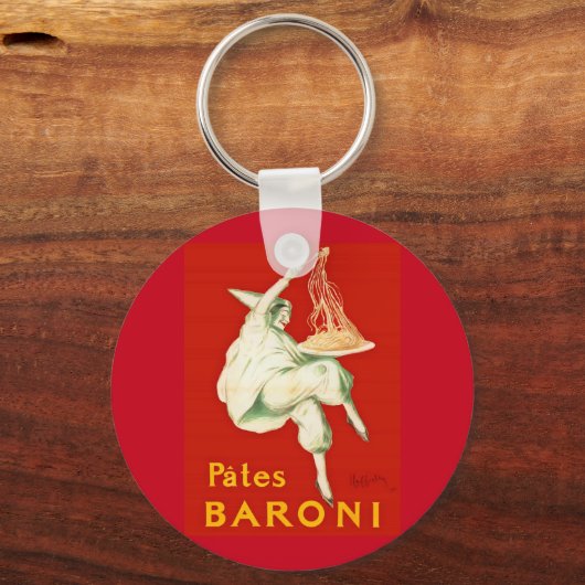 Pates Baroni Cappiello reclame Sleutelhanger (Voorkant)