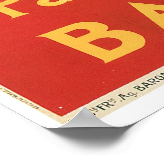 Pates Baroni Food and Art Poster (Hoek)