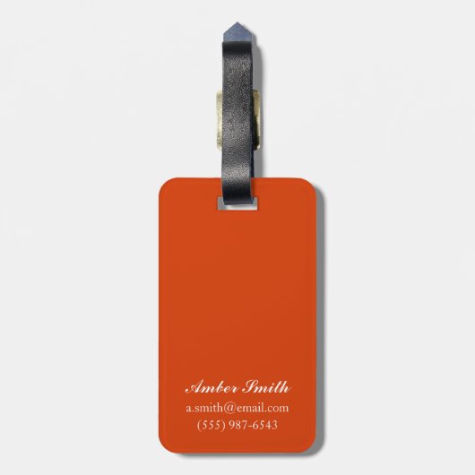 Pates Baroni  PosterEurope Bagagelabel (Achterkant verticaal)