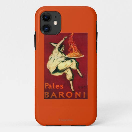 Pates Baroni PosterEurope Case-Mate iPhone Case (Achterkant)