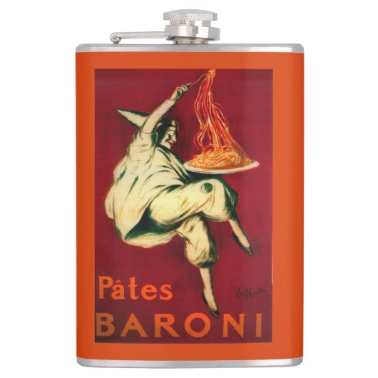 Pates Baroni  PosterEurope Heupfles (Voorkant)