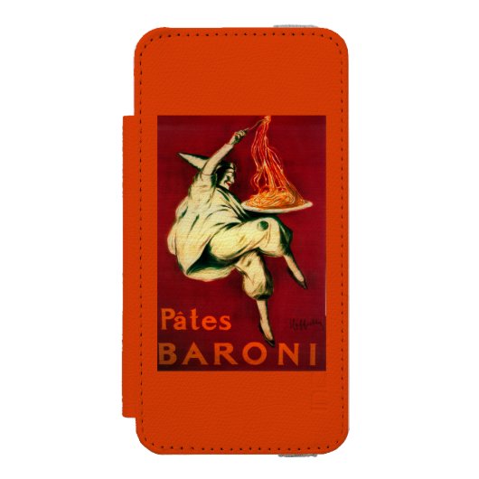 Pates Baroni PosterEurope Incipio iPhone Portemonnee Hoesje (Voorkant Agenda)