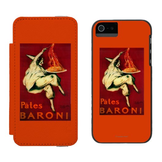 Pates Baroni PosterEurope Incipio iPhone Portemonnee Hoesje (Naast elkaar)