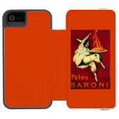 Pates Baroni PosterEurope Incipio iPhone Portemonnee Hoesje (Agenda Open)