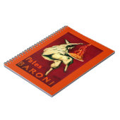 Pates Baroni Vintage PosterEurope Notitieboek (Linkerzijde)