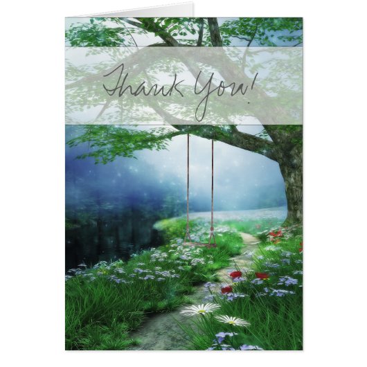 PATH AAN BUITENLANDSE WOODLAND STREAM DANK U (Voorkant)