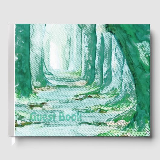 Path in a Forest Gastenboek (Voorkant)