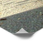 Path Minder gereisde fotografische afdruk Poster (Hoek)