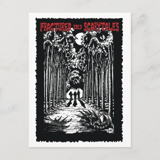 Path-naar-eindspelkaart Briefkaart (Voorkant)