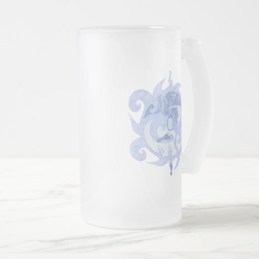 "Path of a Hero" Emblem Matglas Bierpul (Voorkant rechts)